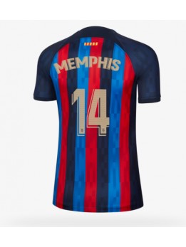 Barcelona Memphis Depay #14 Heimtrikot für Frauen 2022-23 Kurzarm